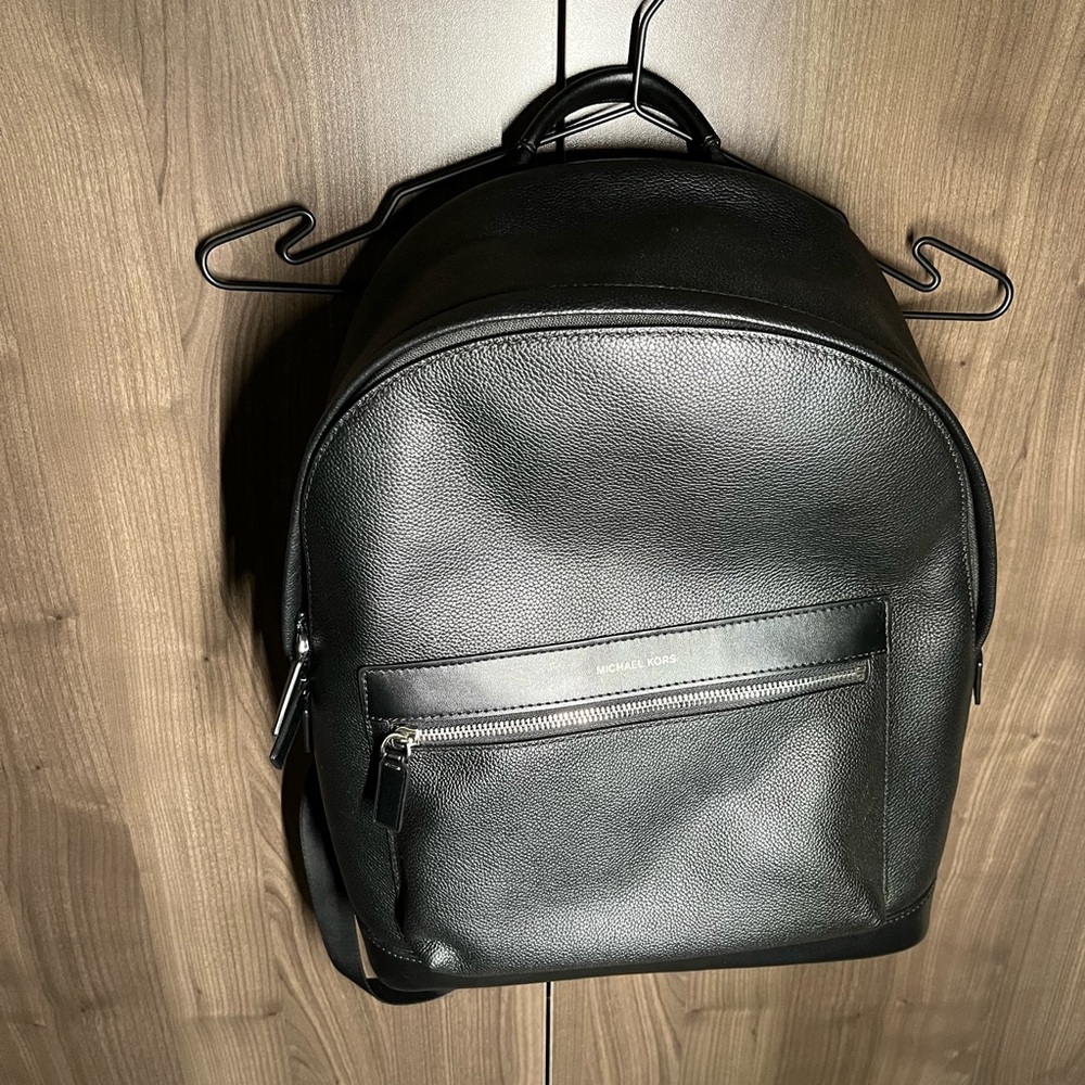 Michael Kors Black Leather backpack